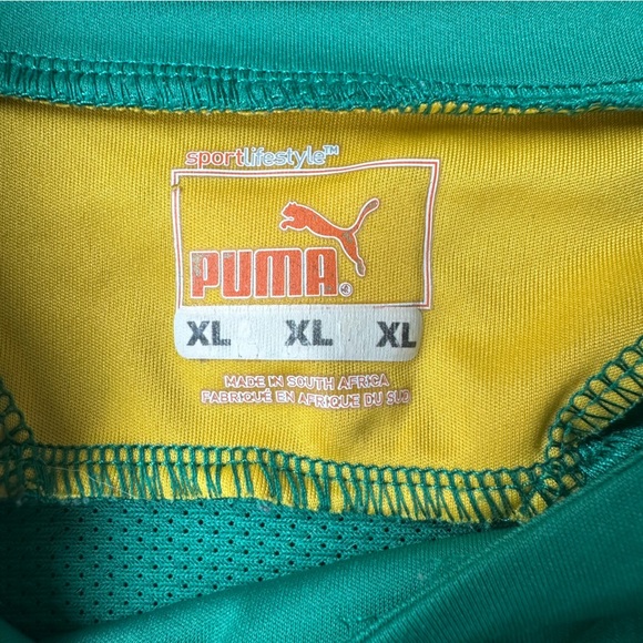 South Africa Puma Football Shirt Away 2012/2013/2014 Soccer‎ Jersey Men Size XL - Picture 6 of 8